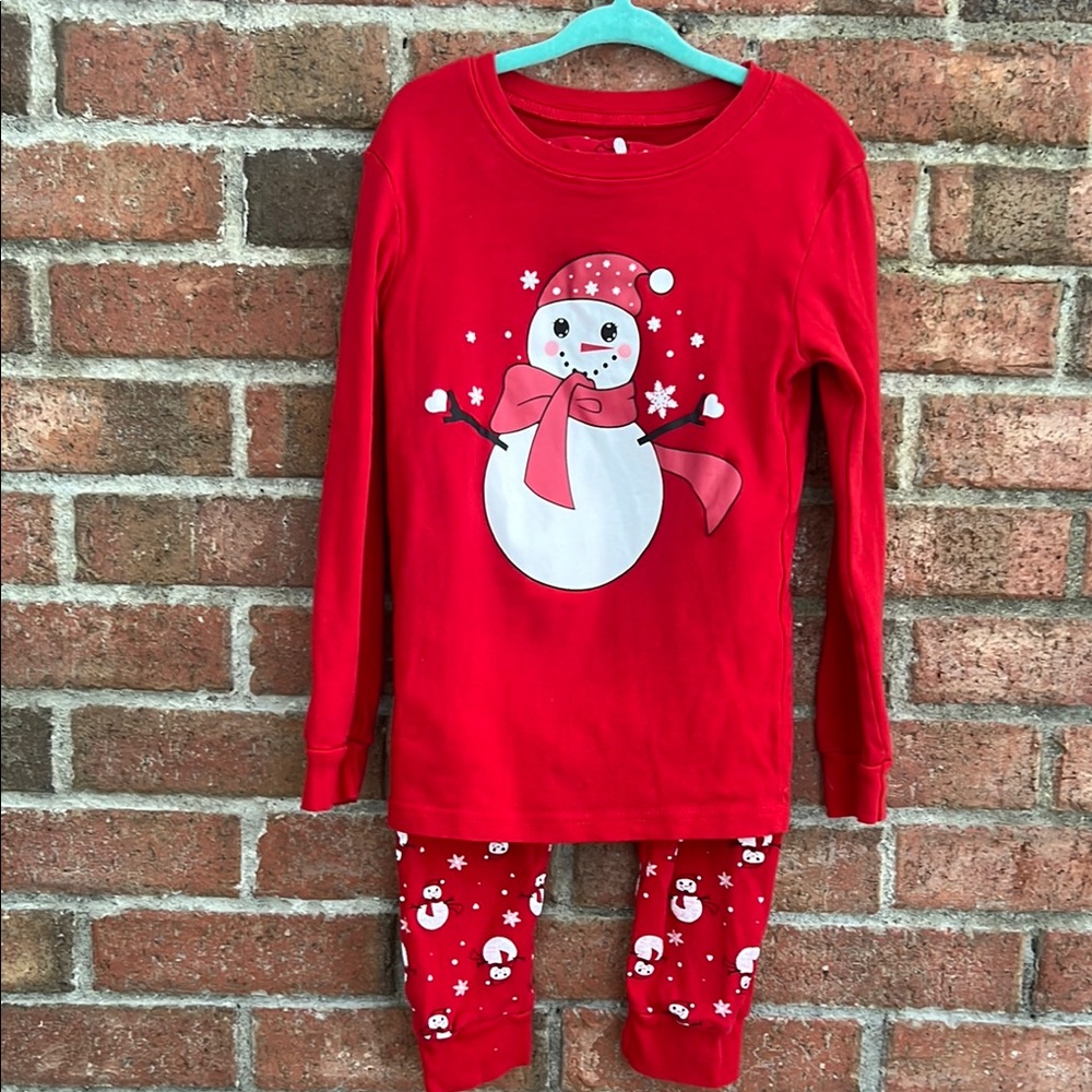 Holiday Snowman Kids Pajamas